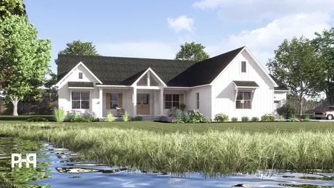 The Sycamore house plan, exterior view 2